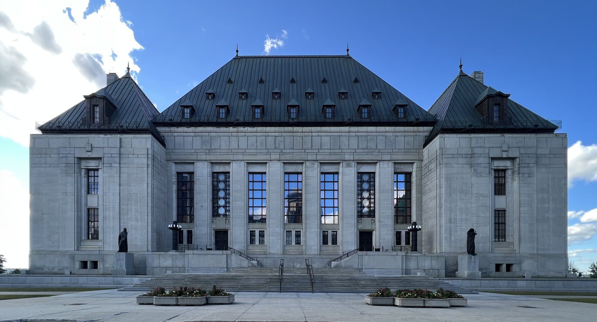 Supreme Court of Canada Bronzes — view 3