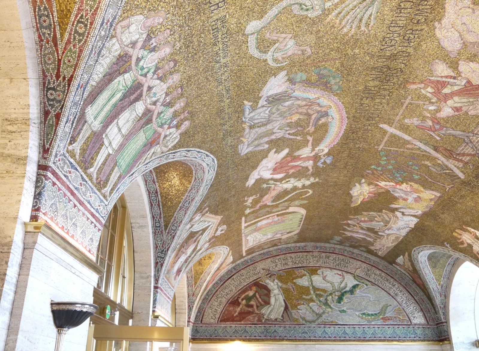 Mosaic Ceiling, 180 Wellington — view 1